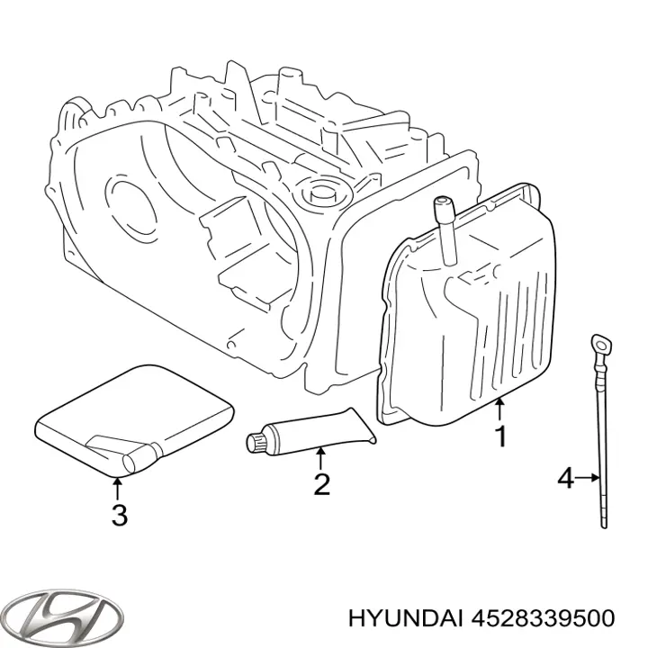 Поддон АКПП Hyundai/Kia 4528339500