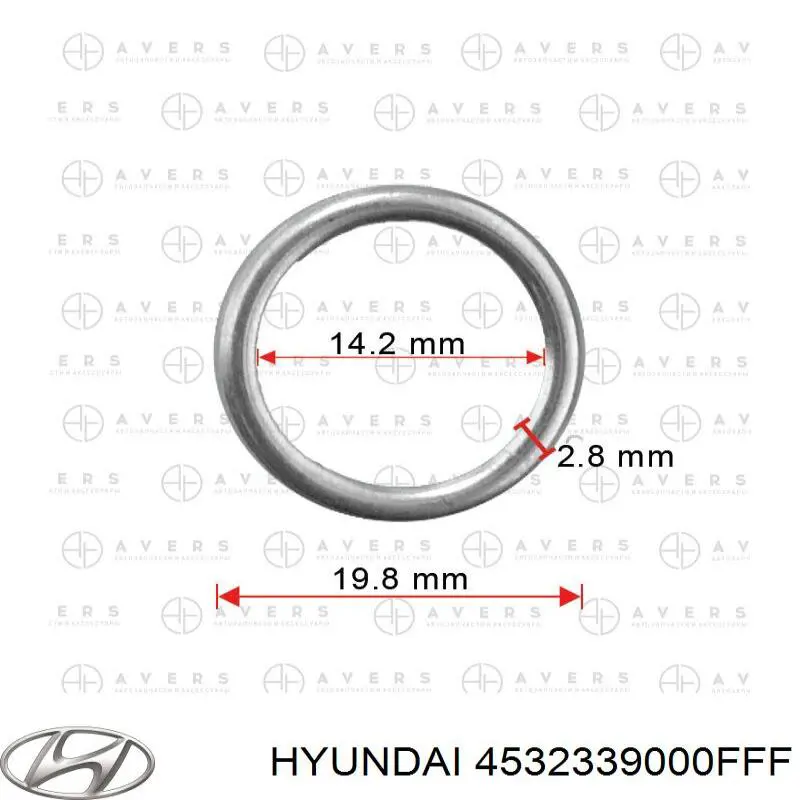 4532339000FFF Hyundai/Kia vedante de rolha de panela da caixa automática de mudança