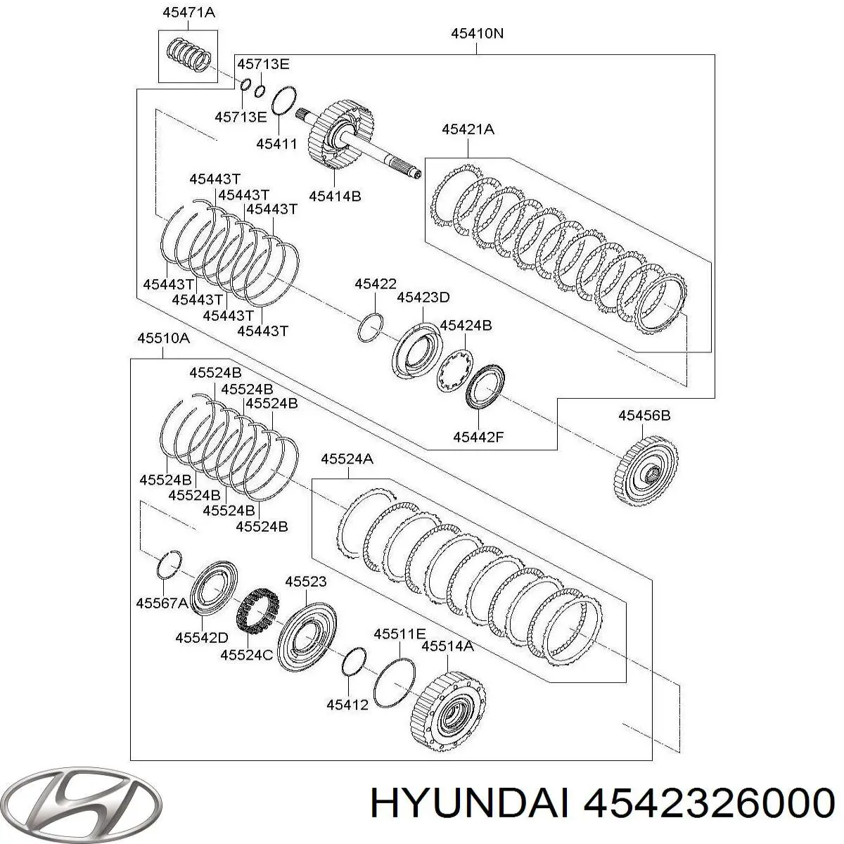 4542326000 Hyundai/Kia 