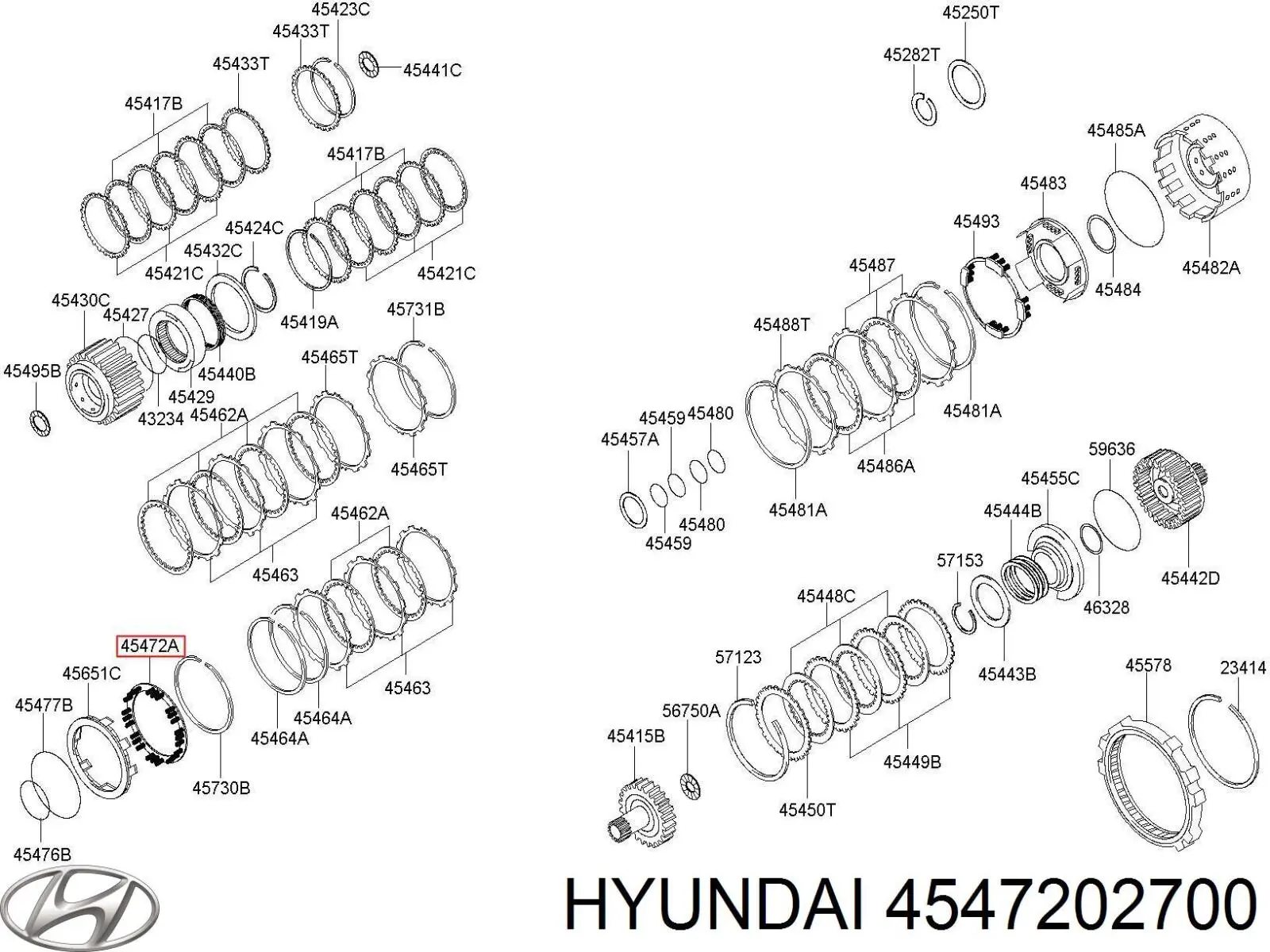  Hyundai/Kia 4547202700 цена, от 21.95 USD