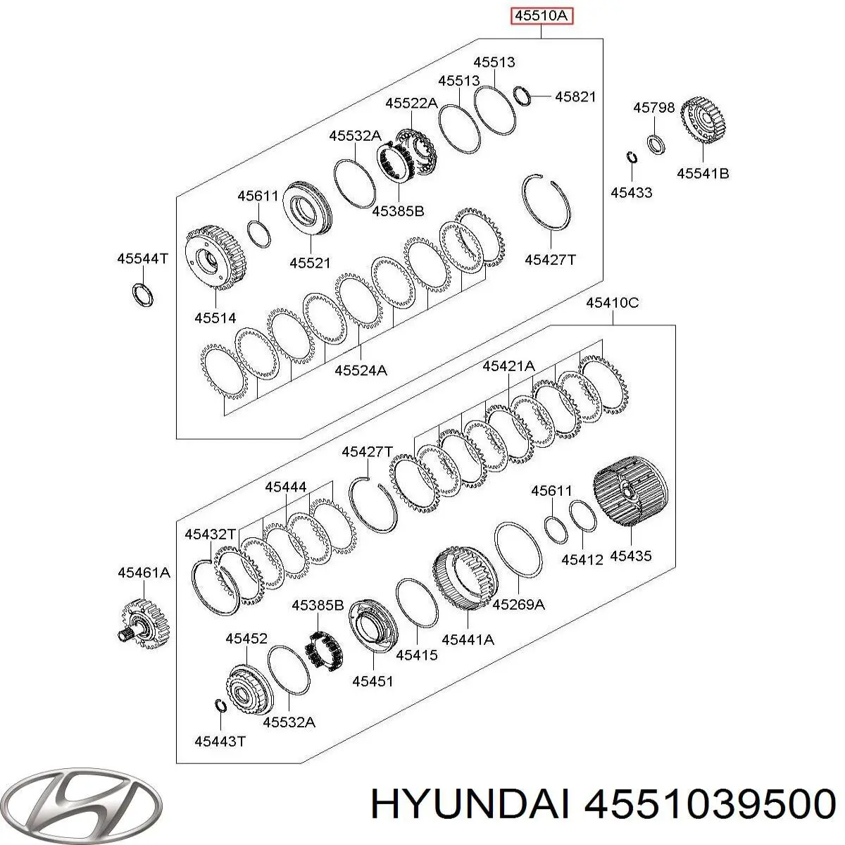  4551039500 Hyundai/Kia