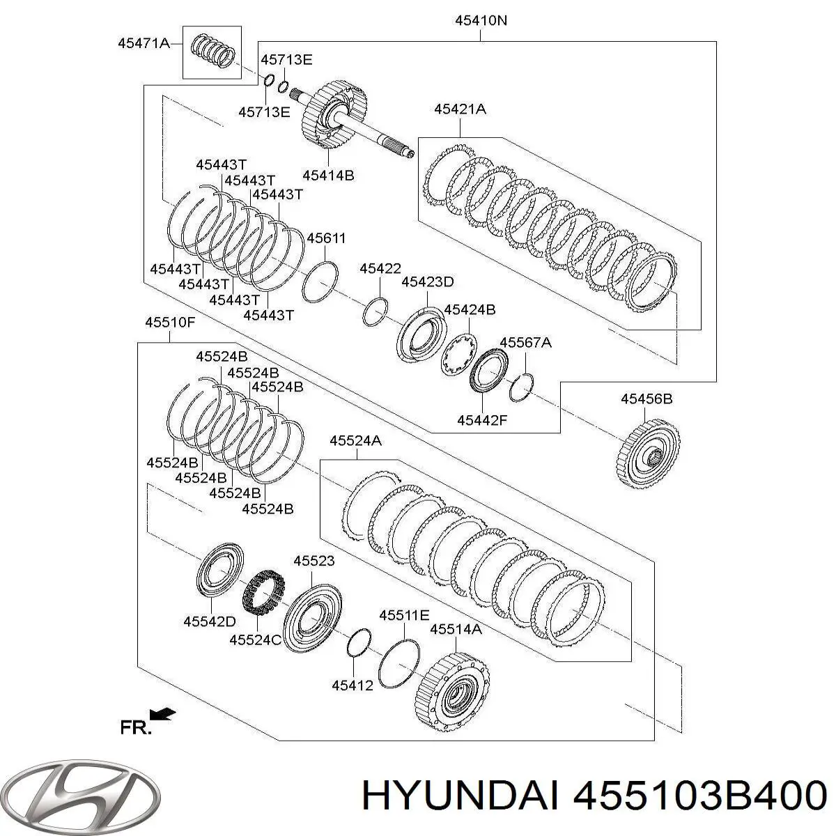 455103B400 Hyundai/Kia 