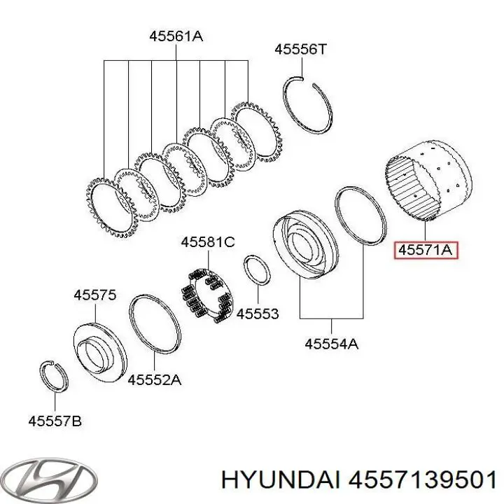  4557139501 Hyundai/Kia