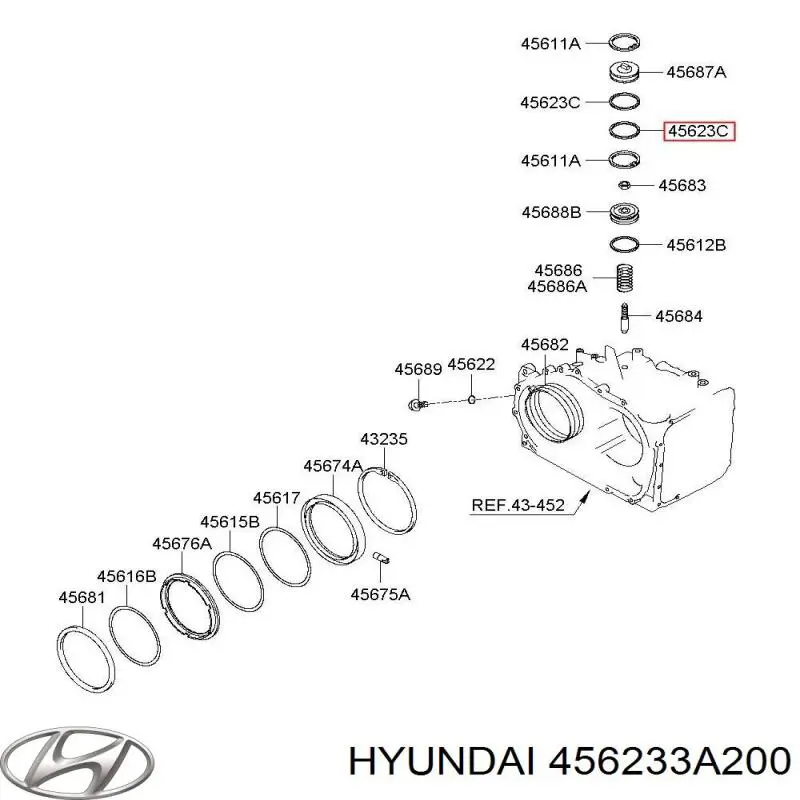 456233A200 Hyundai/Kia 