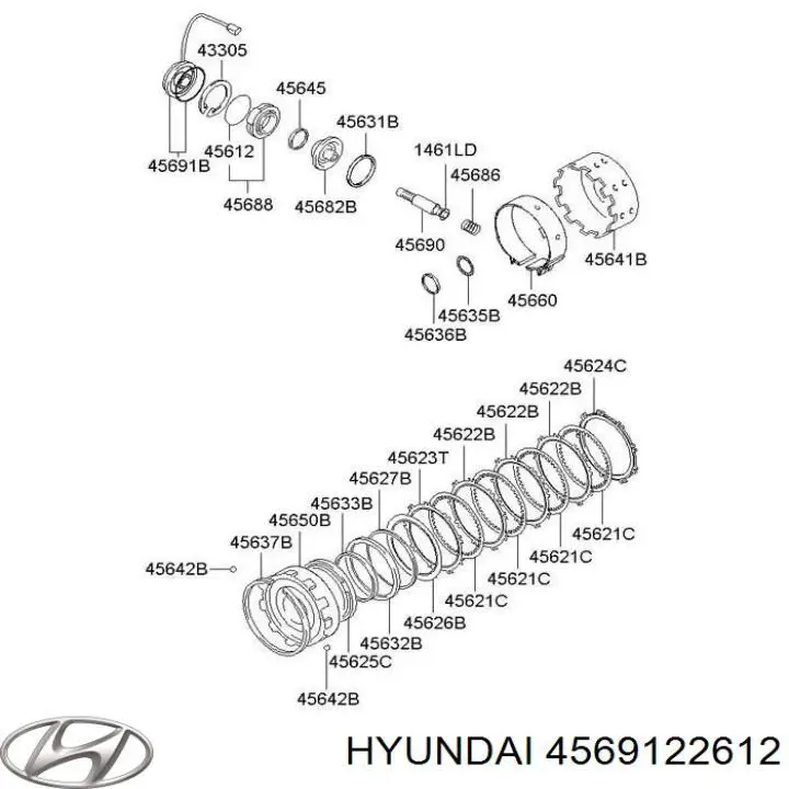  4569122612 Hyundai/Kia