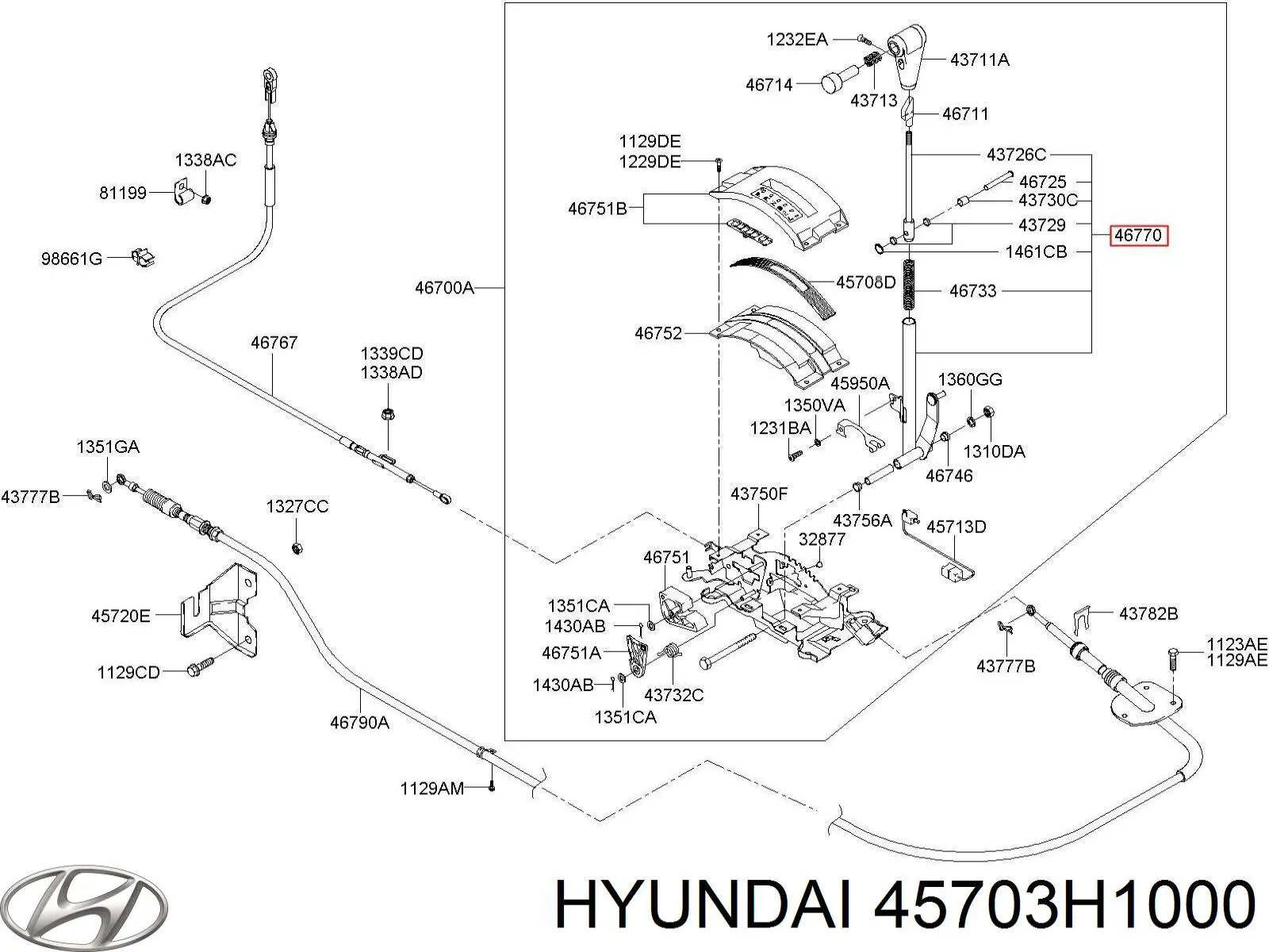 Avalanca de mudança para Hyundai Terracan (HP)