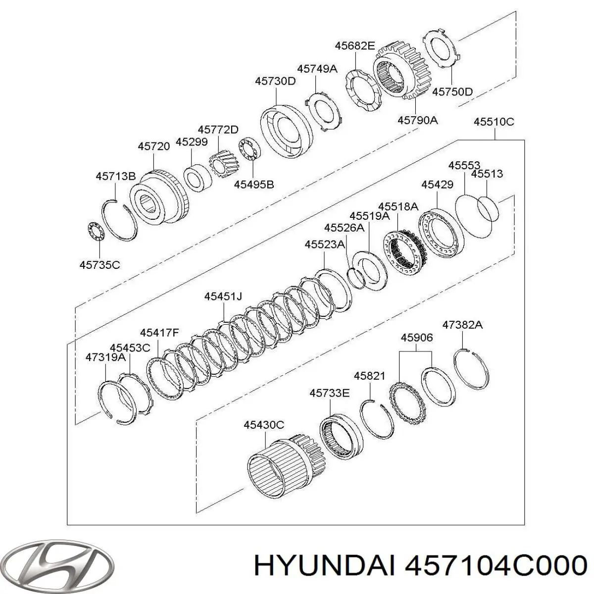 457104C000 Hyundai/Kia 