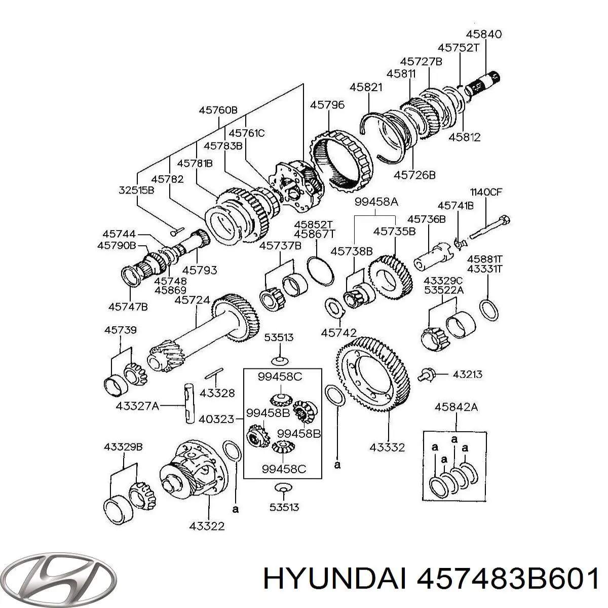 457483B601 Hyundai/Kia 