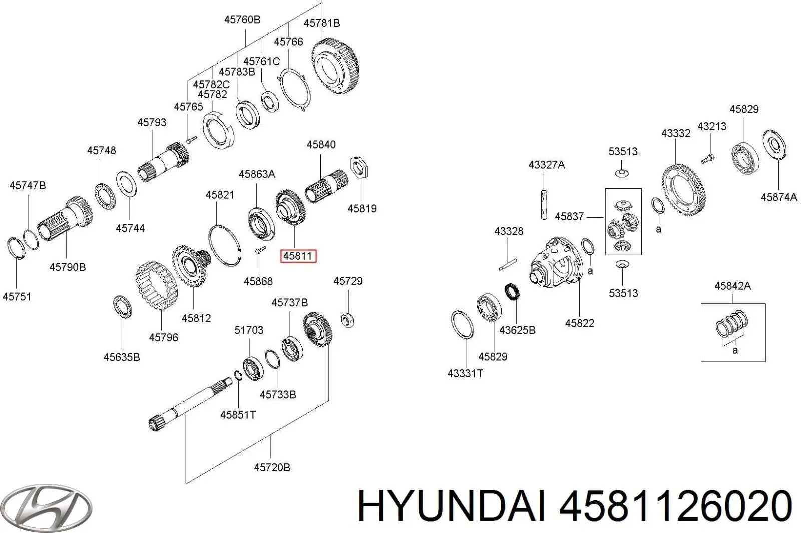 4581126020 Hyundai/Kia 