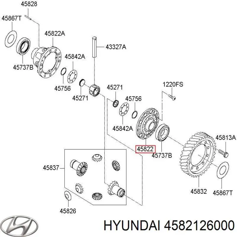 4582126000 Hyundai/Kia 