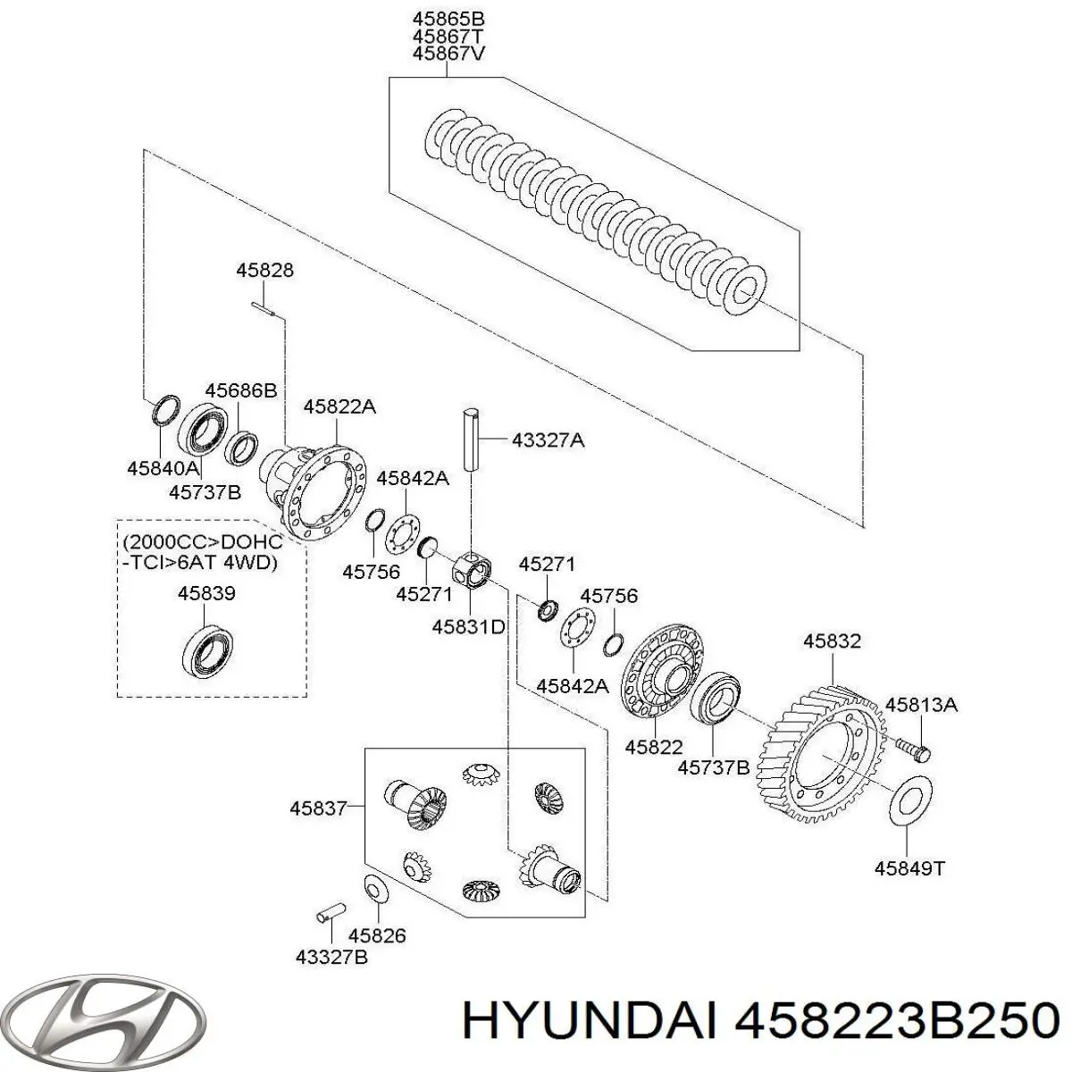 Купить TQ51041 Tqparts Корпус дифференциала переднего моста, сателитов