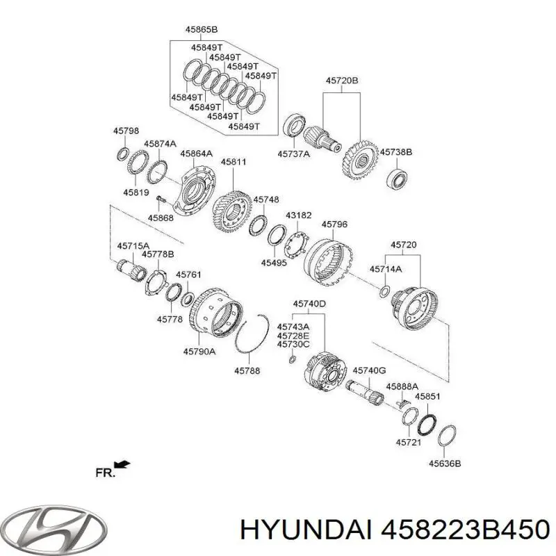 TQ51040 Tqparts Корпус дифференциала переднего моста, сателитов