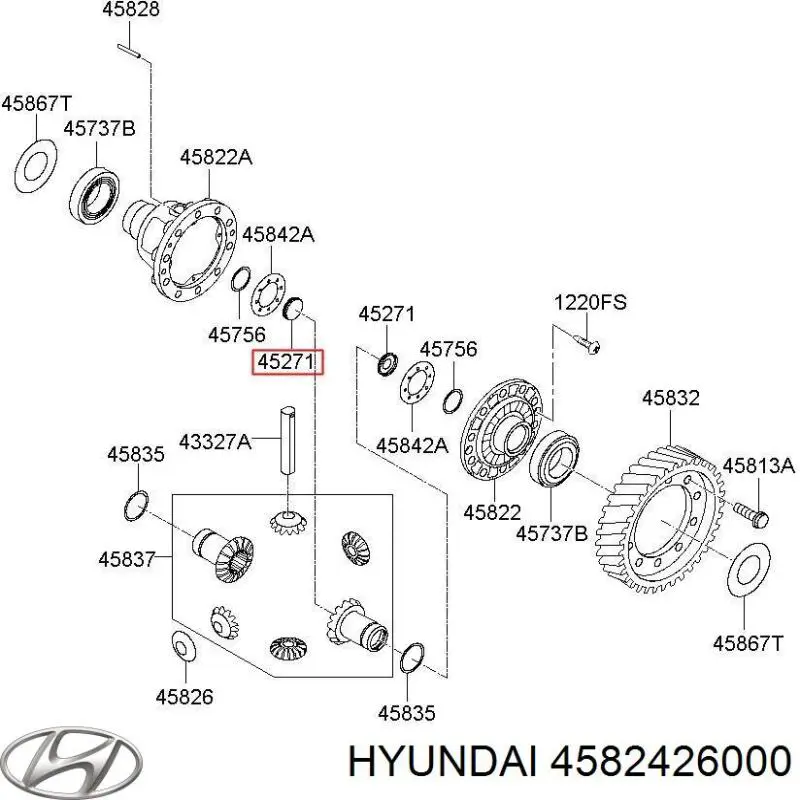 4582426000 Hyundai/Kia 