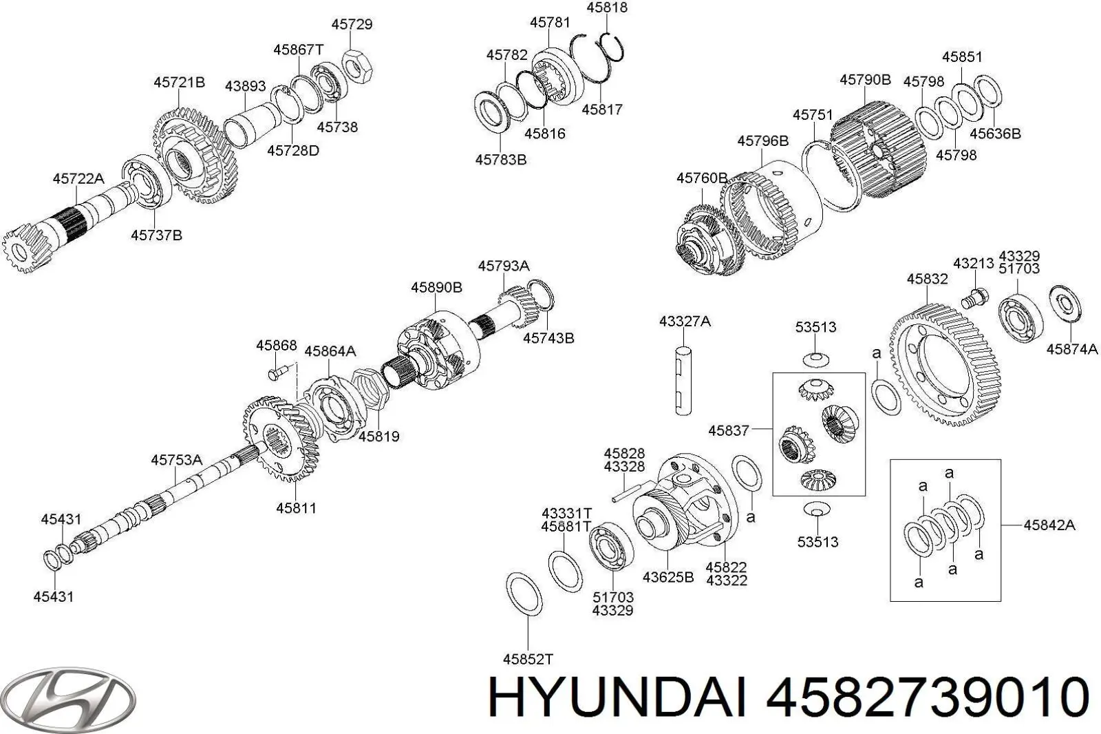  Hyundai/Kia 4582739011 цена, от 64.05 USD