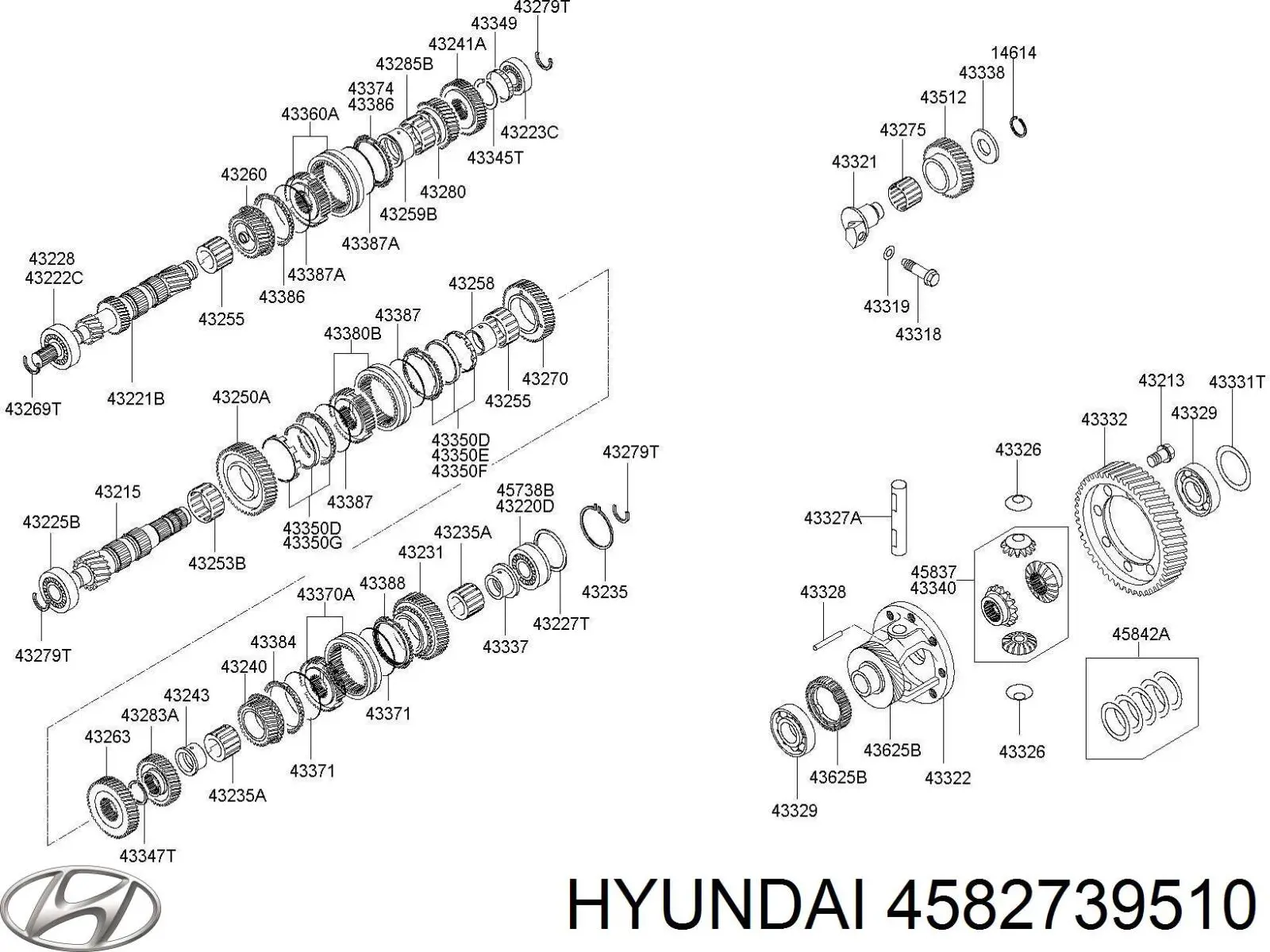  4582739500 Hyundai/Kia