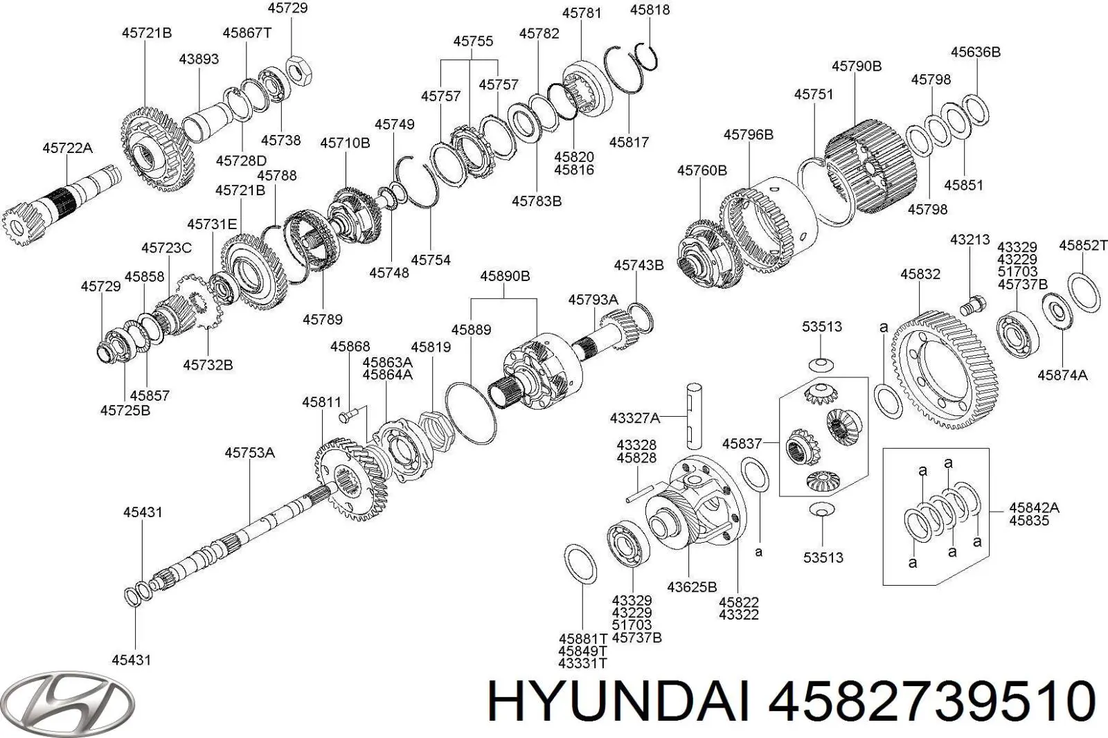  Hyundai/Kia 4582739500 цена, от 26.55 USD