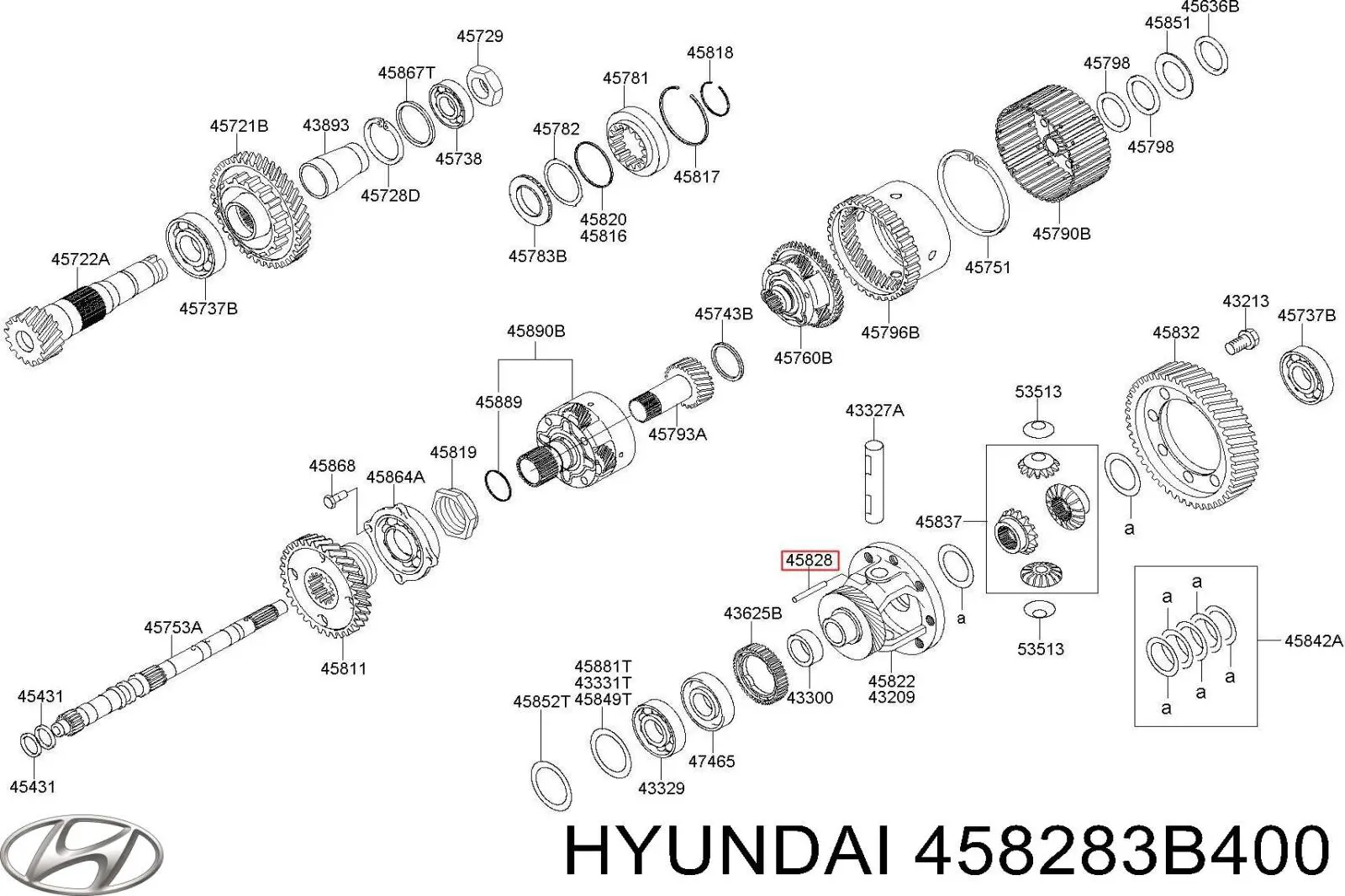 458283B400 Hyundai/Kia 