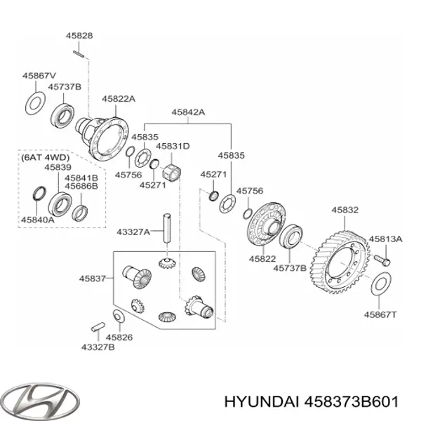 458373B601 Hyundai/Kia 