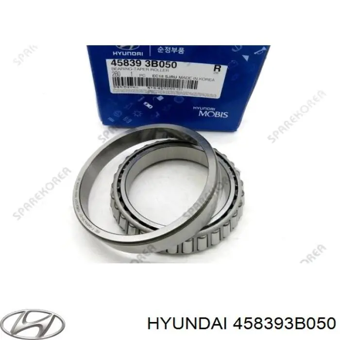 458393B050 Hyundai/Kia rolamento de diferencial do eixo dianteiro