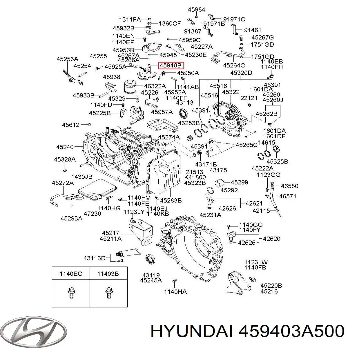 Купить 459403A500 Hyundai/Kia 