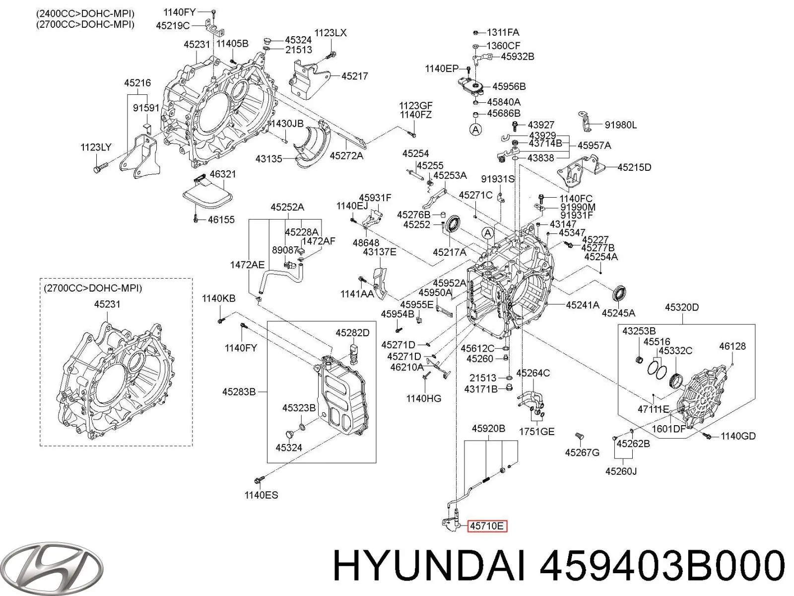  459403B000 Hyundai/Kia