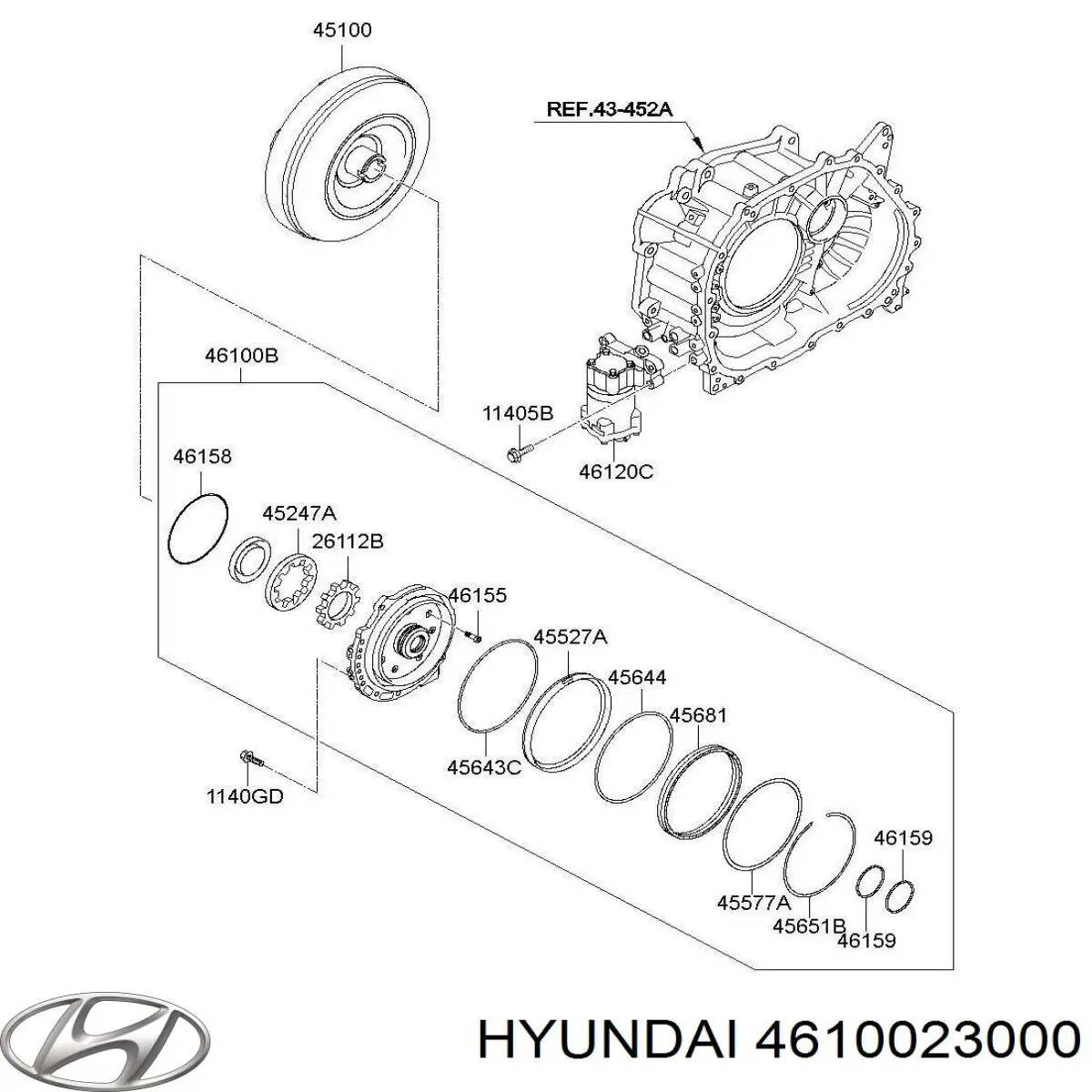  4610023000 Hyundai/Kia