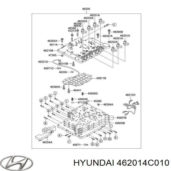 Соленоид АКПП Hyundai/Kia 462014C010