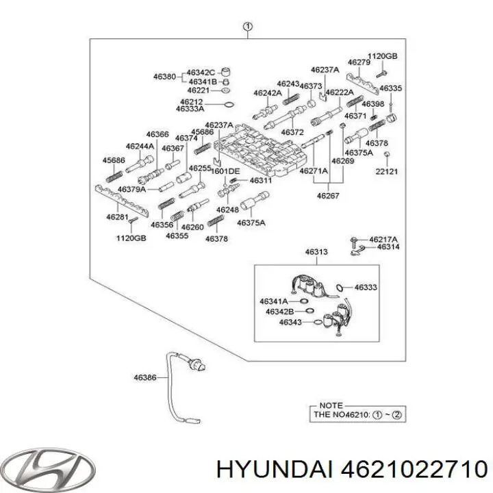 4621022710 Hyundai/Kia