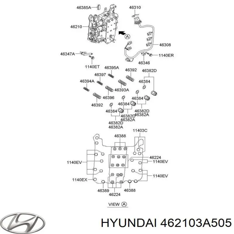  462103A505 Hyundai/Kia