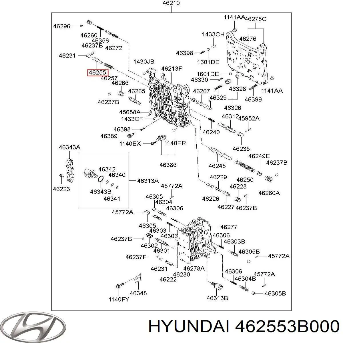  462553B000 Hyundai/Kia