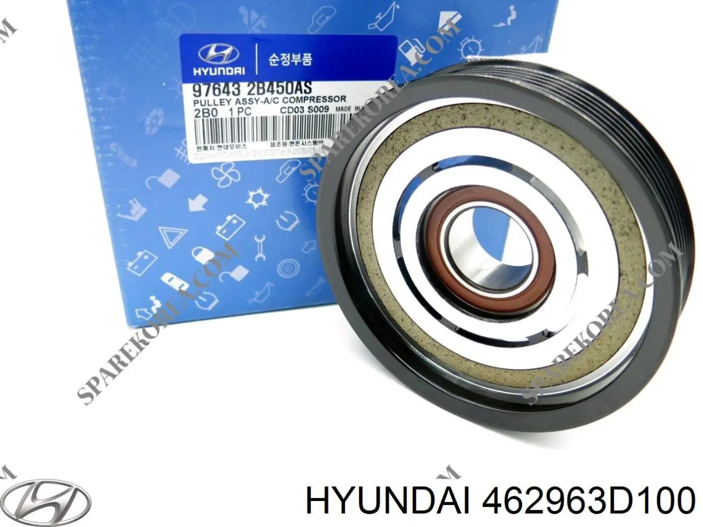  Hyundai/Kia 462963D100 цена, от 84.37 USD