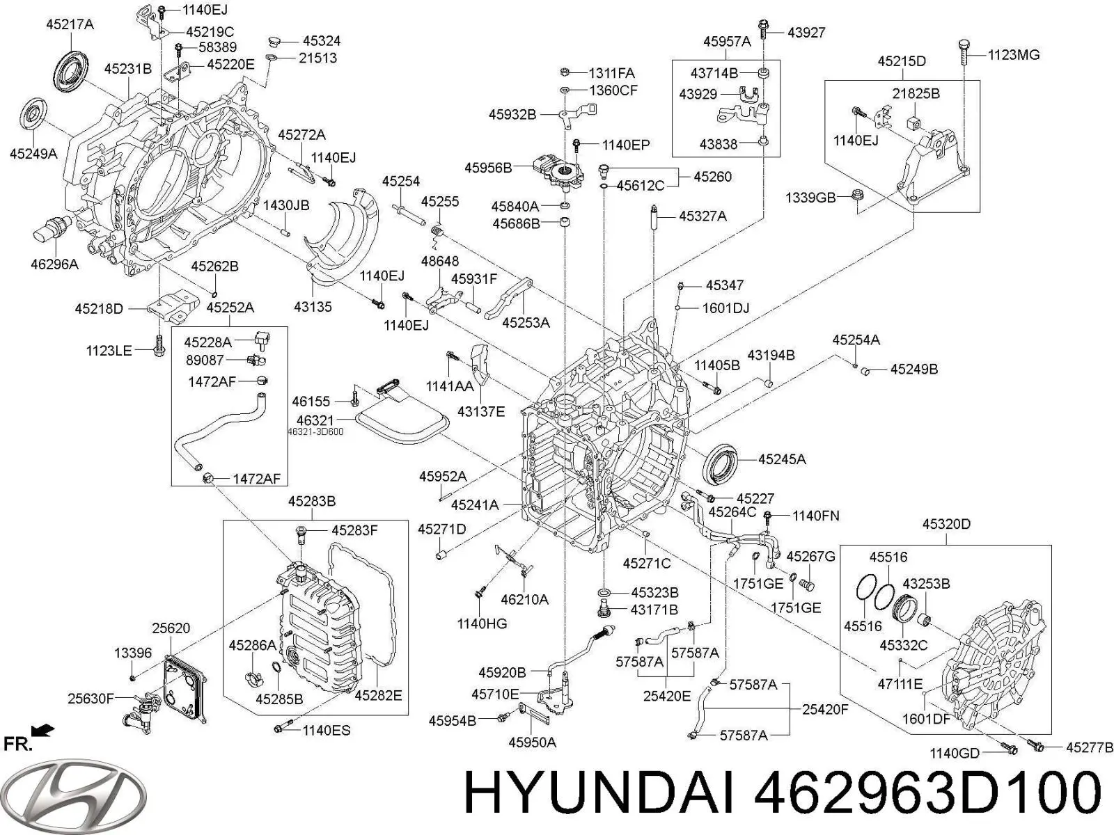 462963D100 Hyundai/Kia 