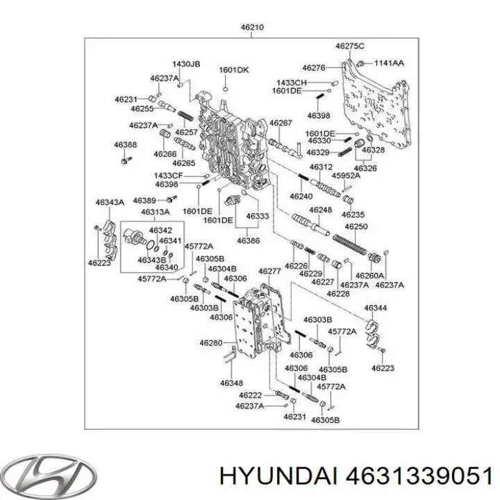 Соленоид АКПП 4631339051 Hyundai/Kia