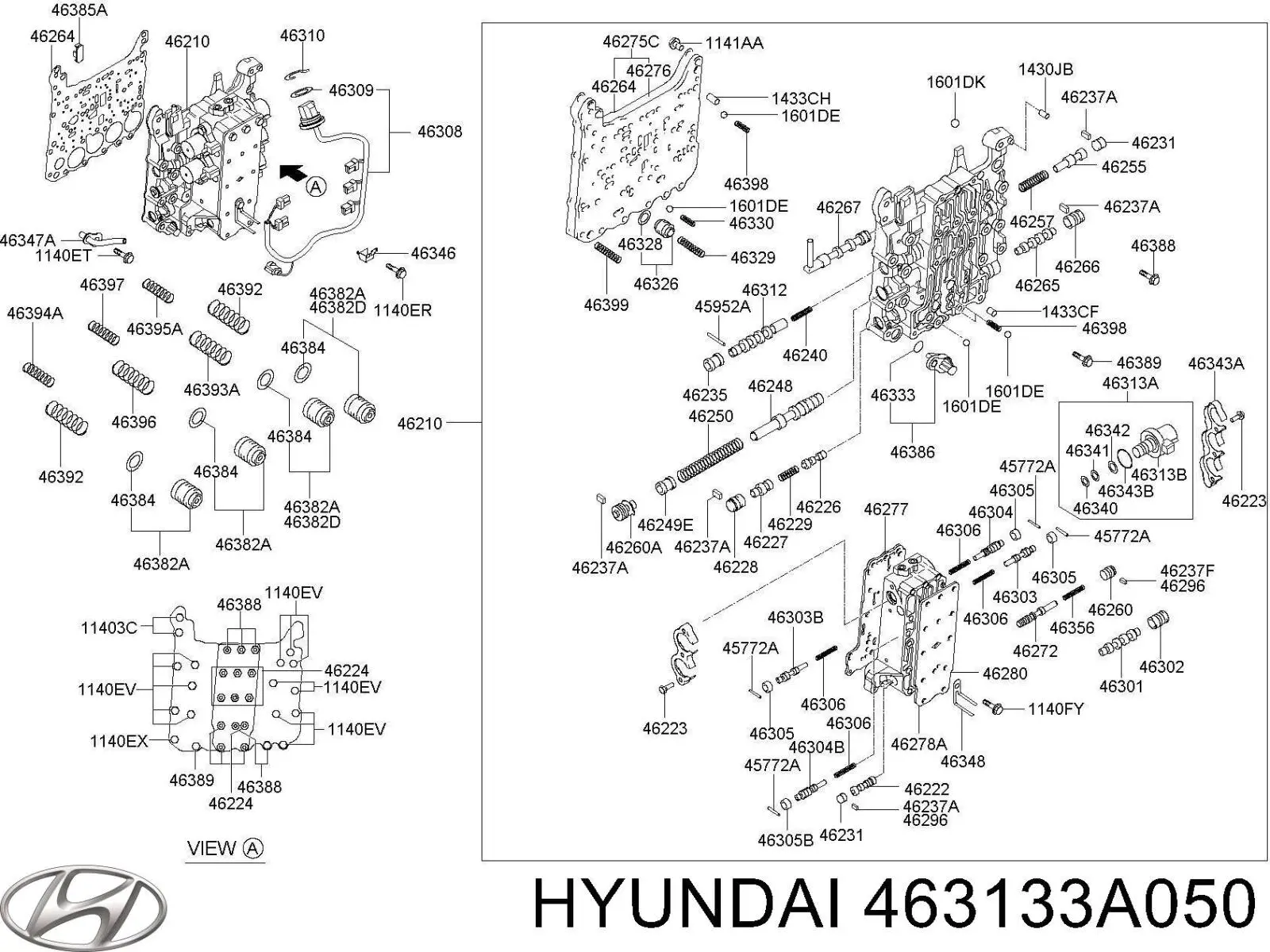 Соленоид АКПП 463133A060 Hyundai/Kia