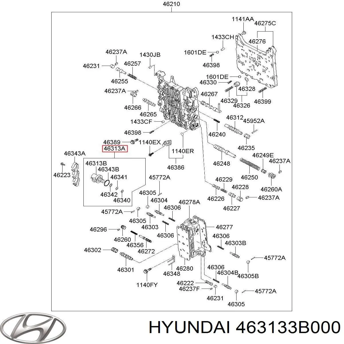  463133B000 Hyundai/Kia