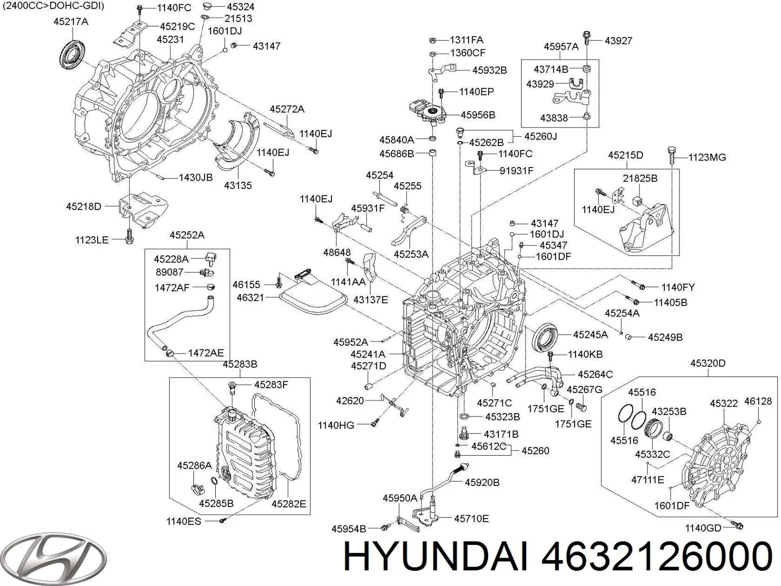 Масло АКПП Hyundai/Kia 4632126000