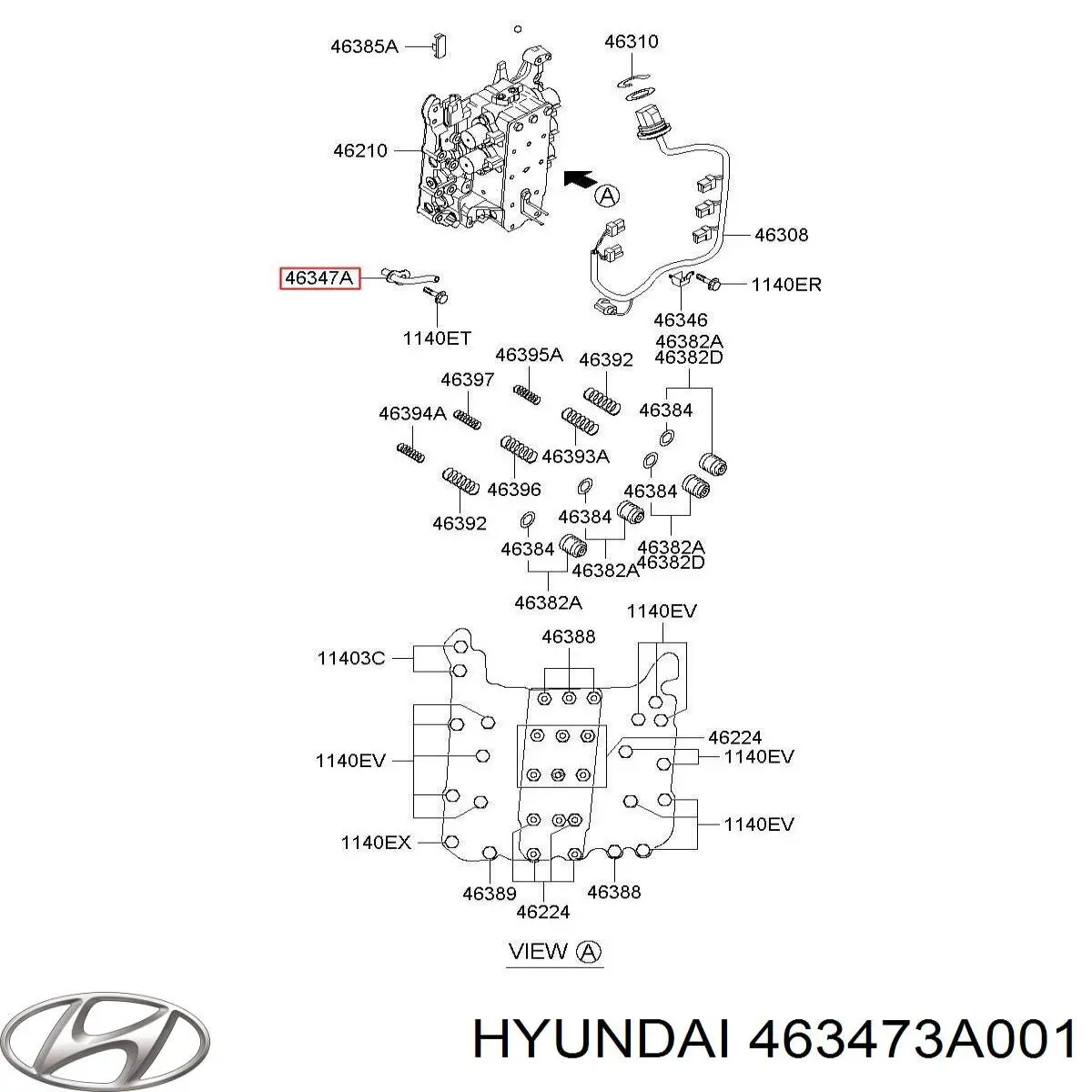 463473A001 Hyundai/Kia 