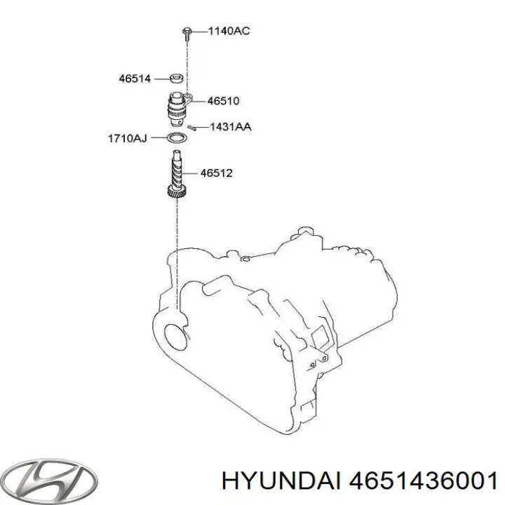  4651436001 Hyundai/Kia