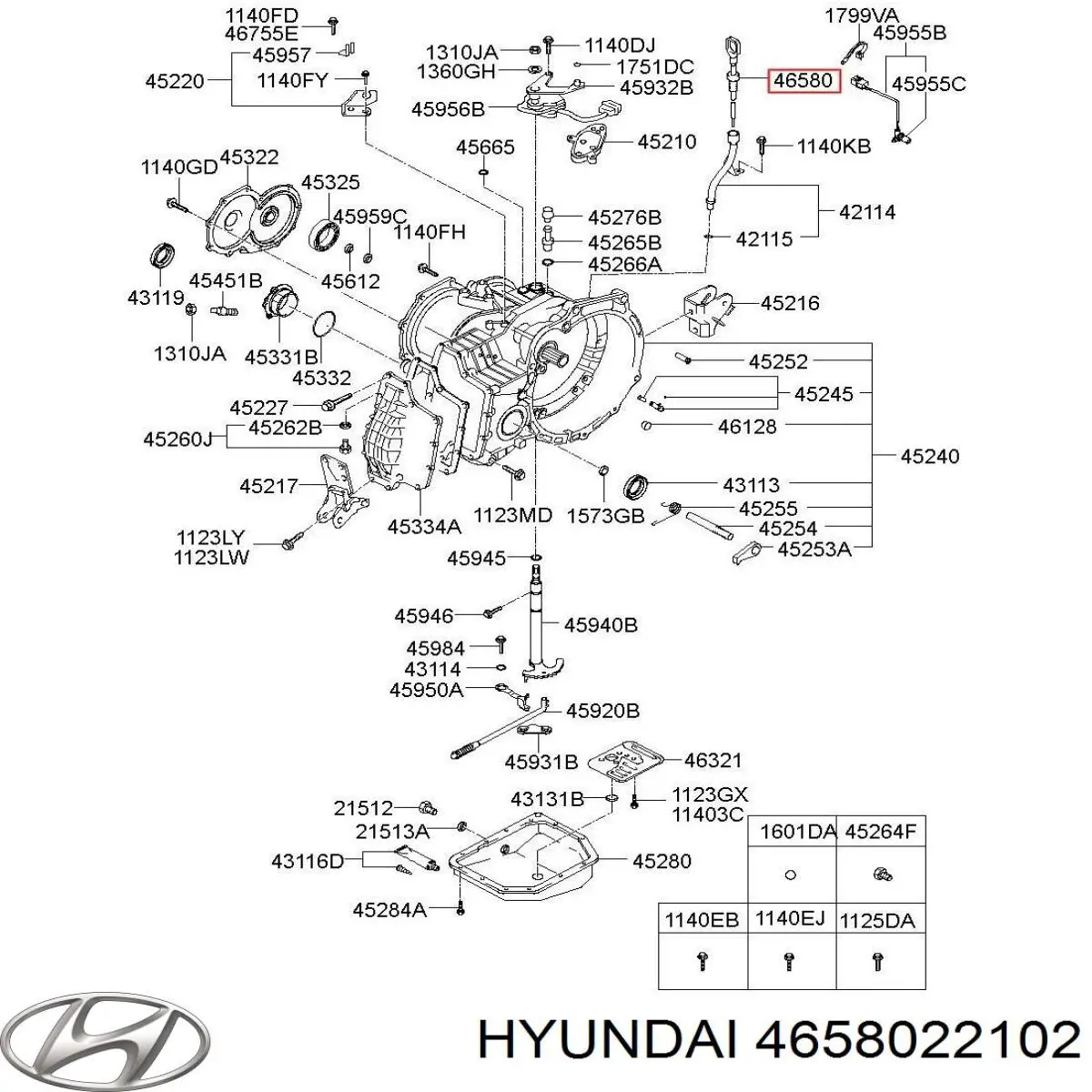Индикатор уровня масла Hyundai/Kia 4658022103 цена, от  USD
