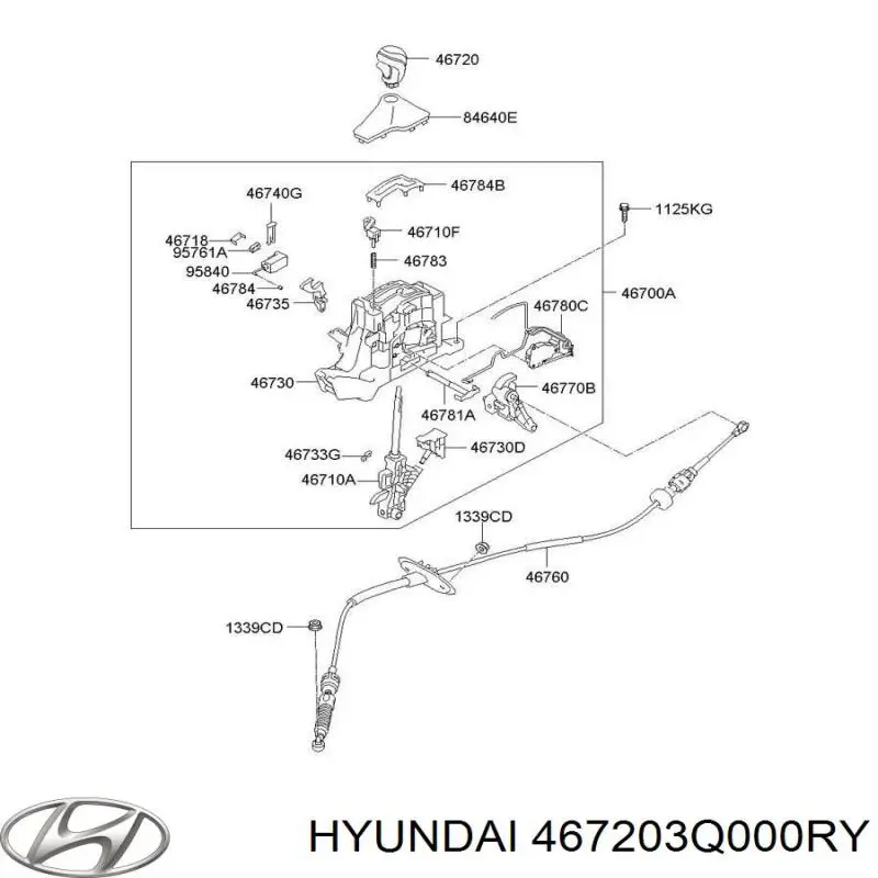  467203Q000RY Hyundai/Kia