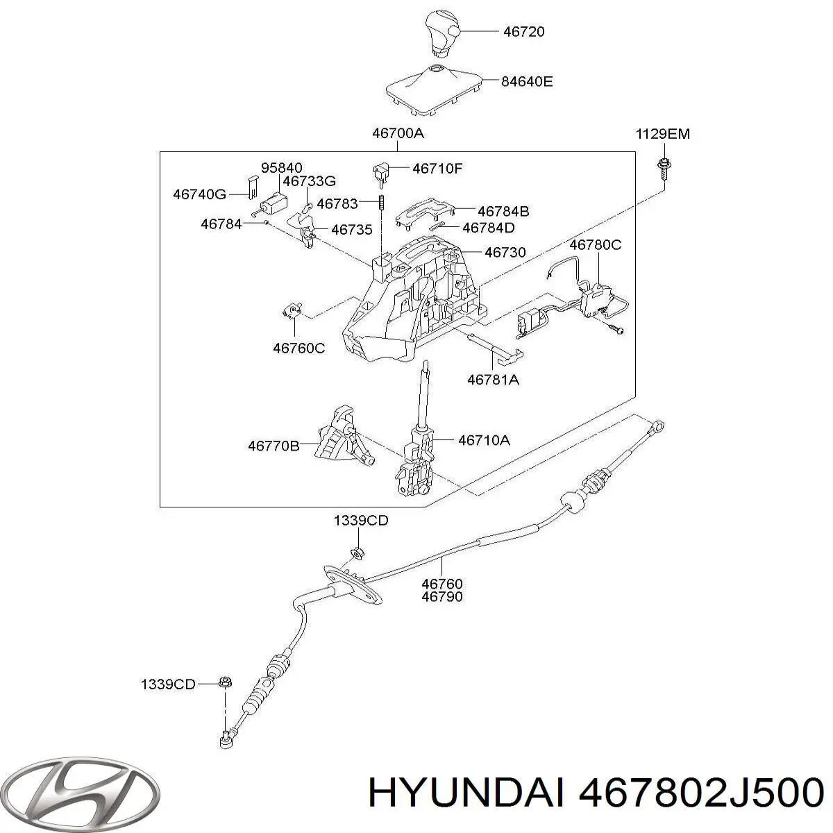  Hyundai/Kia 467802J500 цена, от 75.66 USD