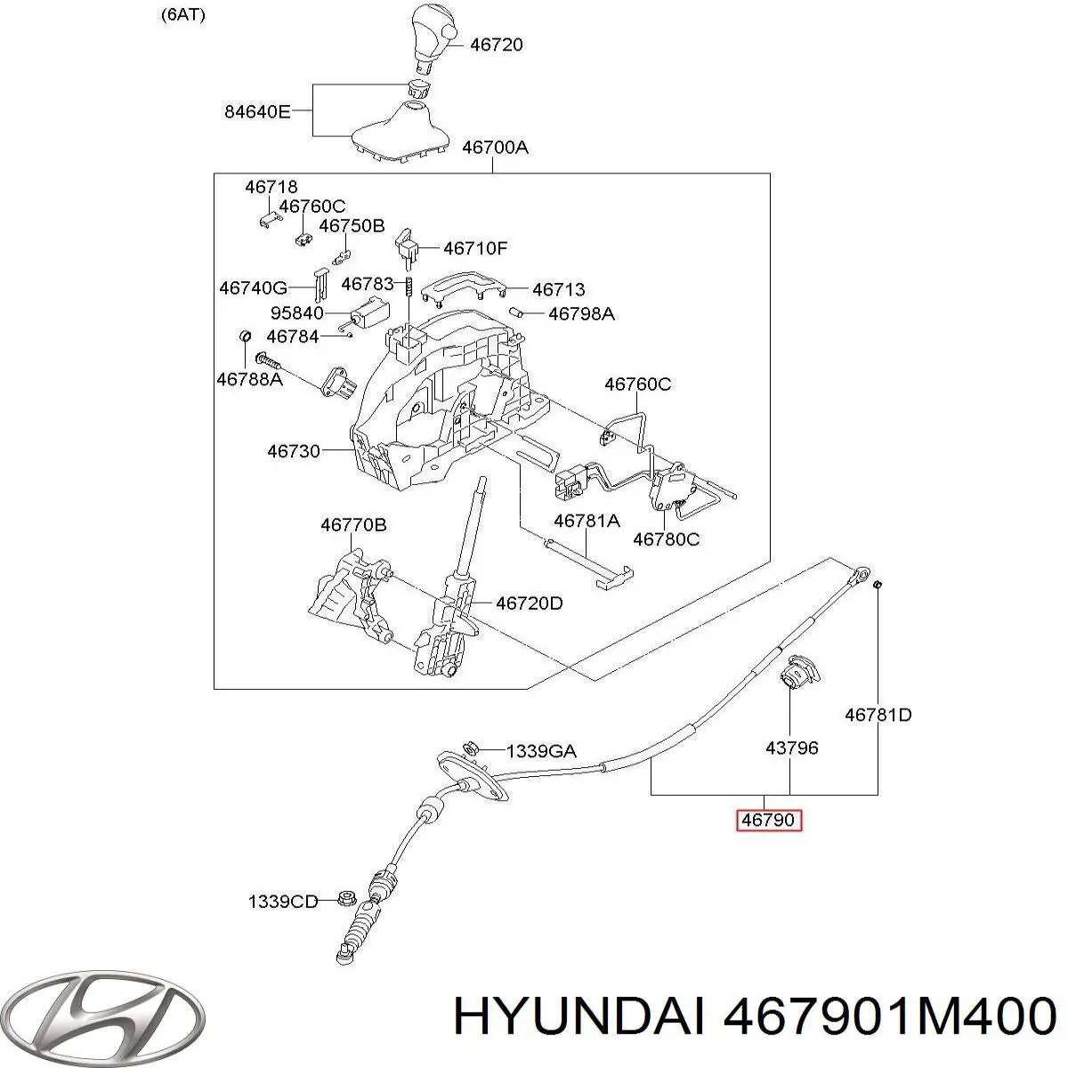 467901M400 Hyundai/Kia 