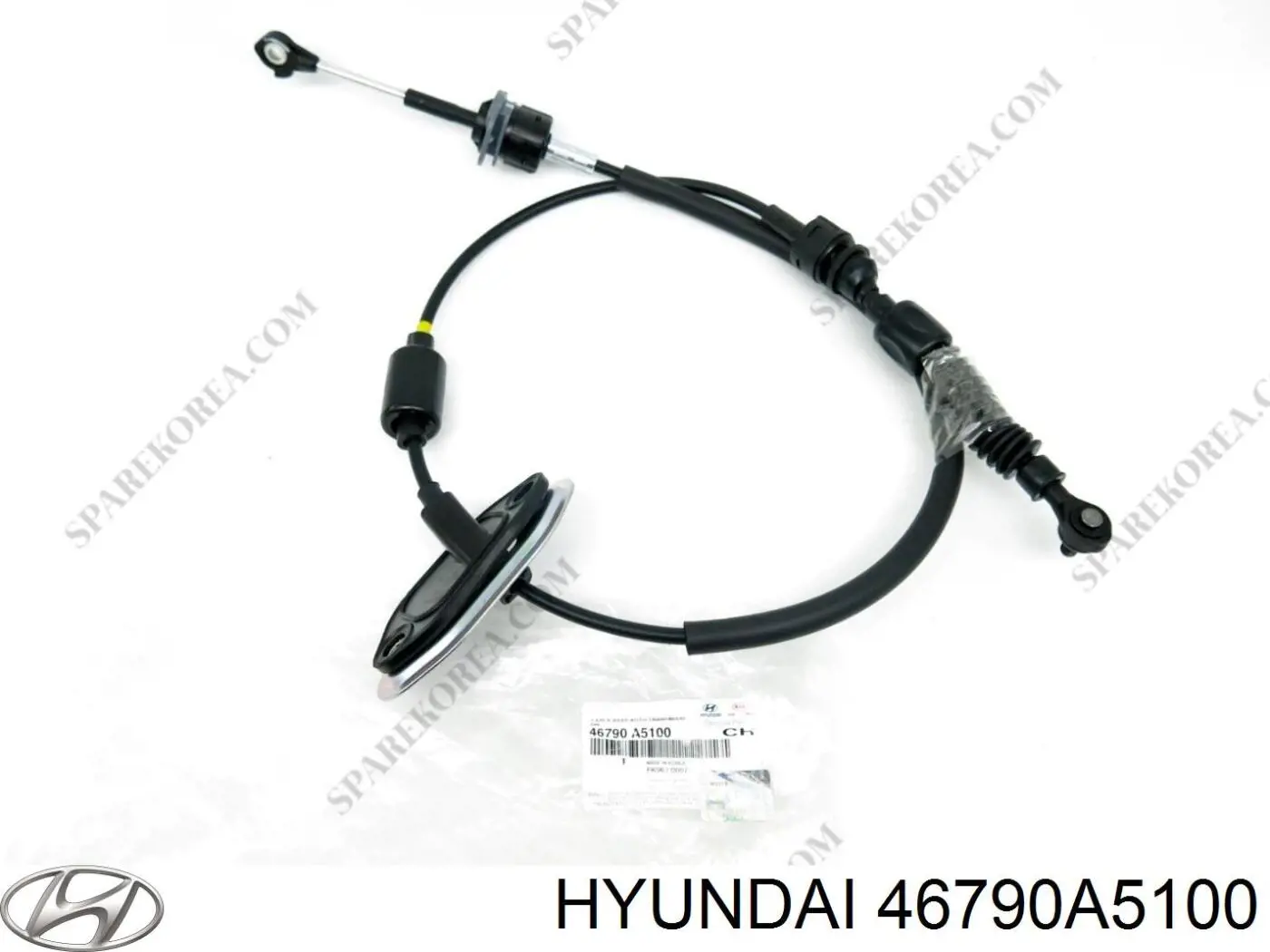 Трос переключения передач, выбора передачи Hyundai/Kia 46790A5100 цена, от 25.42 USD
