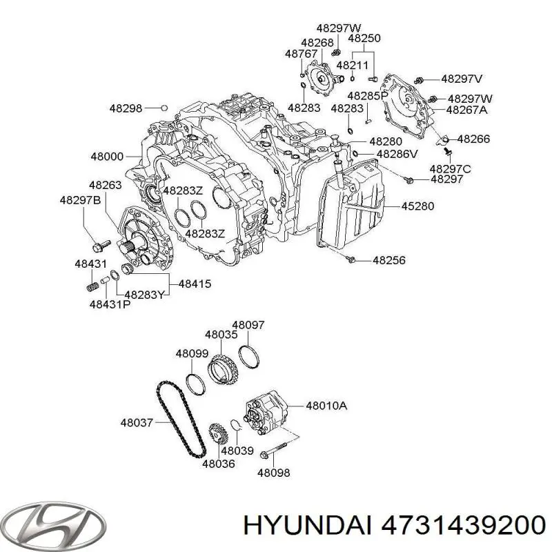 Купить 4731439200 Hyundai/Kia 