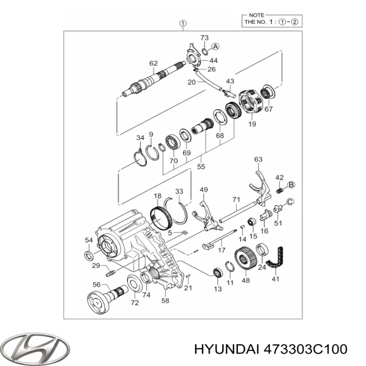 473303C100 Hyundai/Kia 