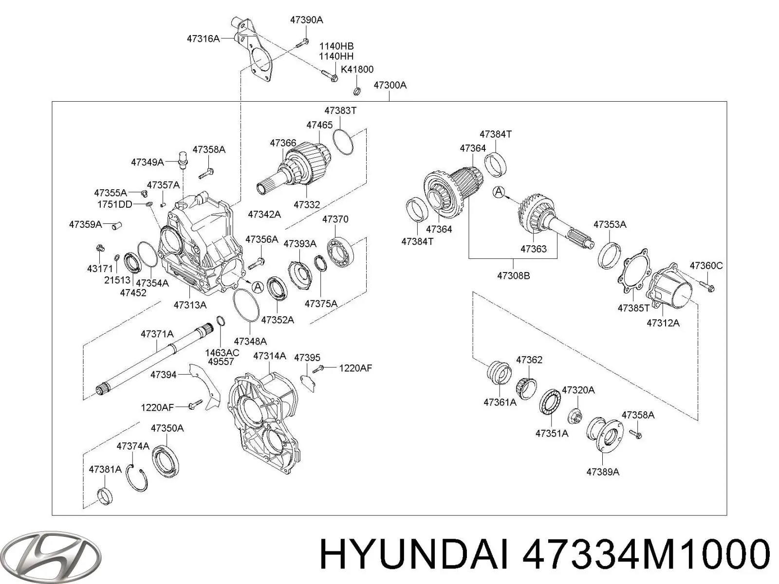  Hyundai/Kia 473344B000 цена, от 54.37 USD