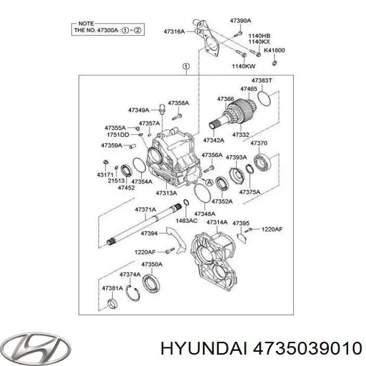 4735039010 Hyundai/Kia