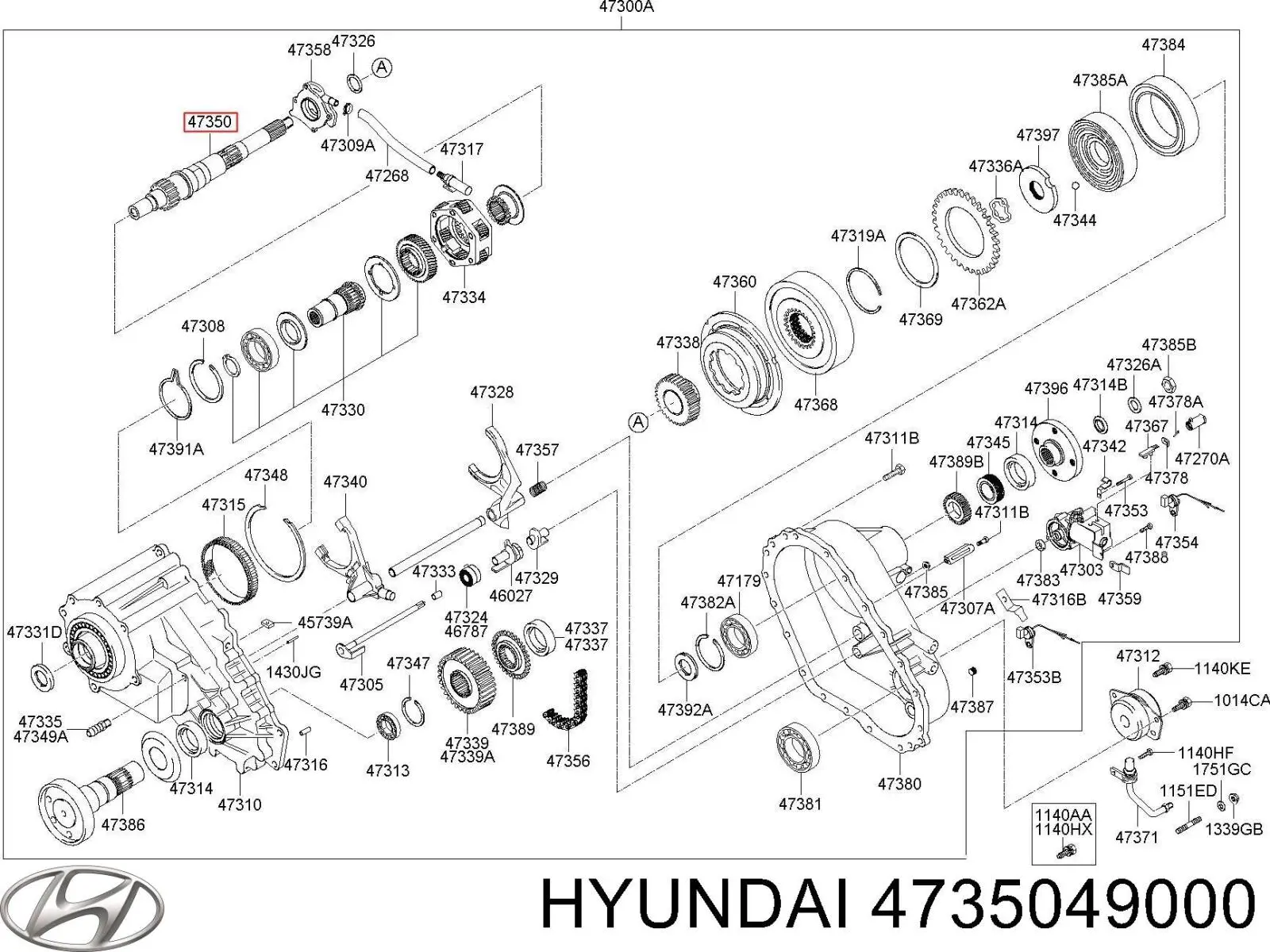 4735049000 Hyundai/Kia 