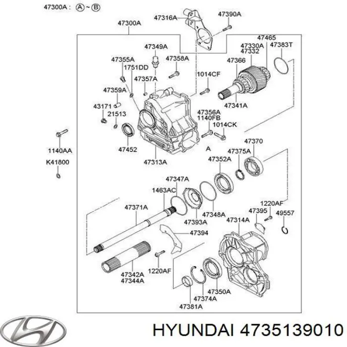 4735139010 Hyundai/Kia