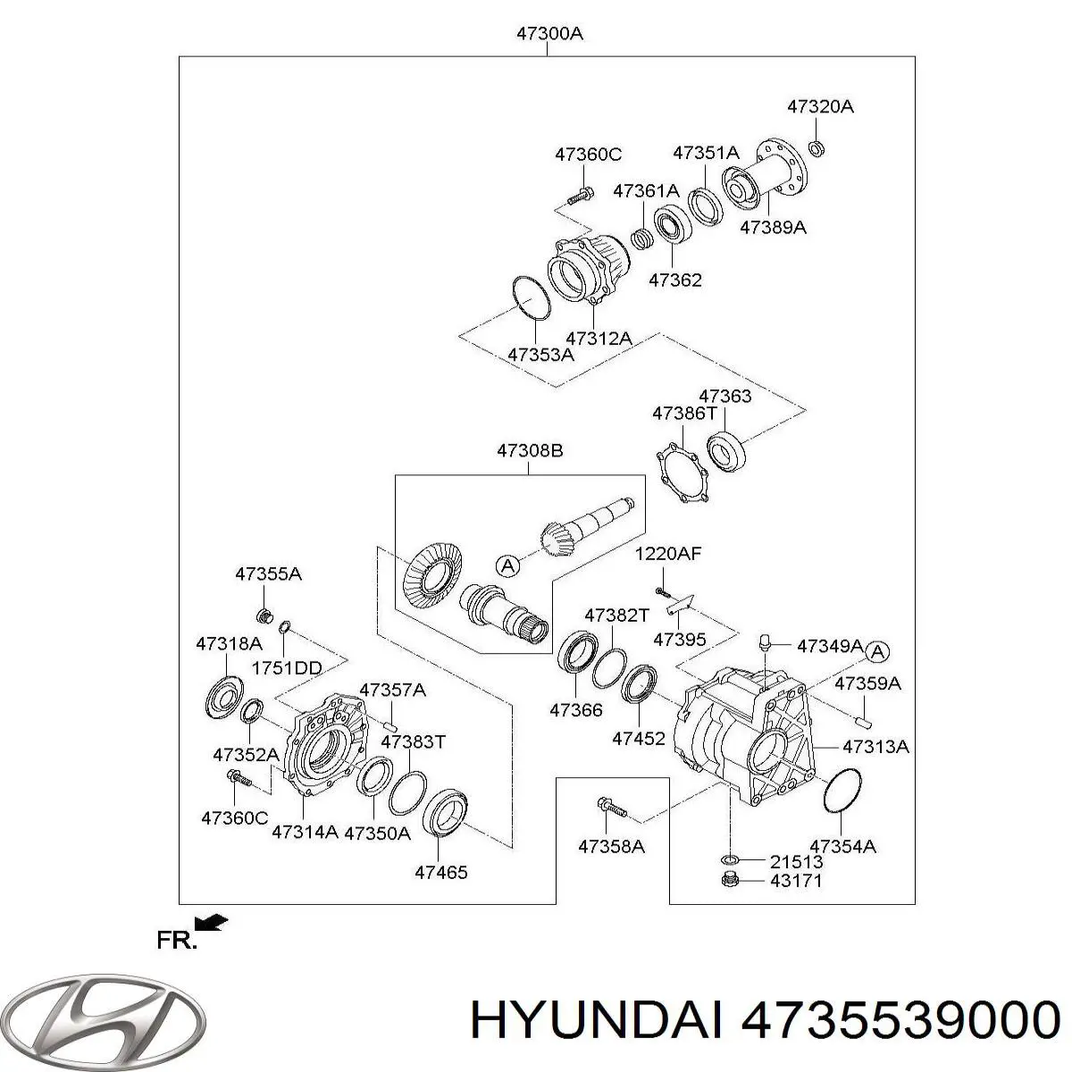 4735539000 Hyundai/Kia 